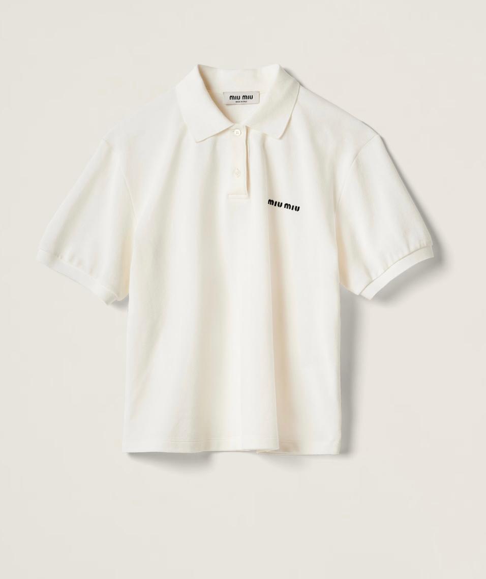 Polo miu blanc