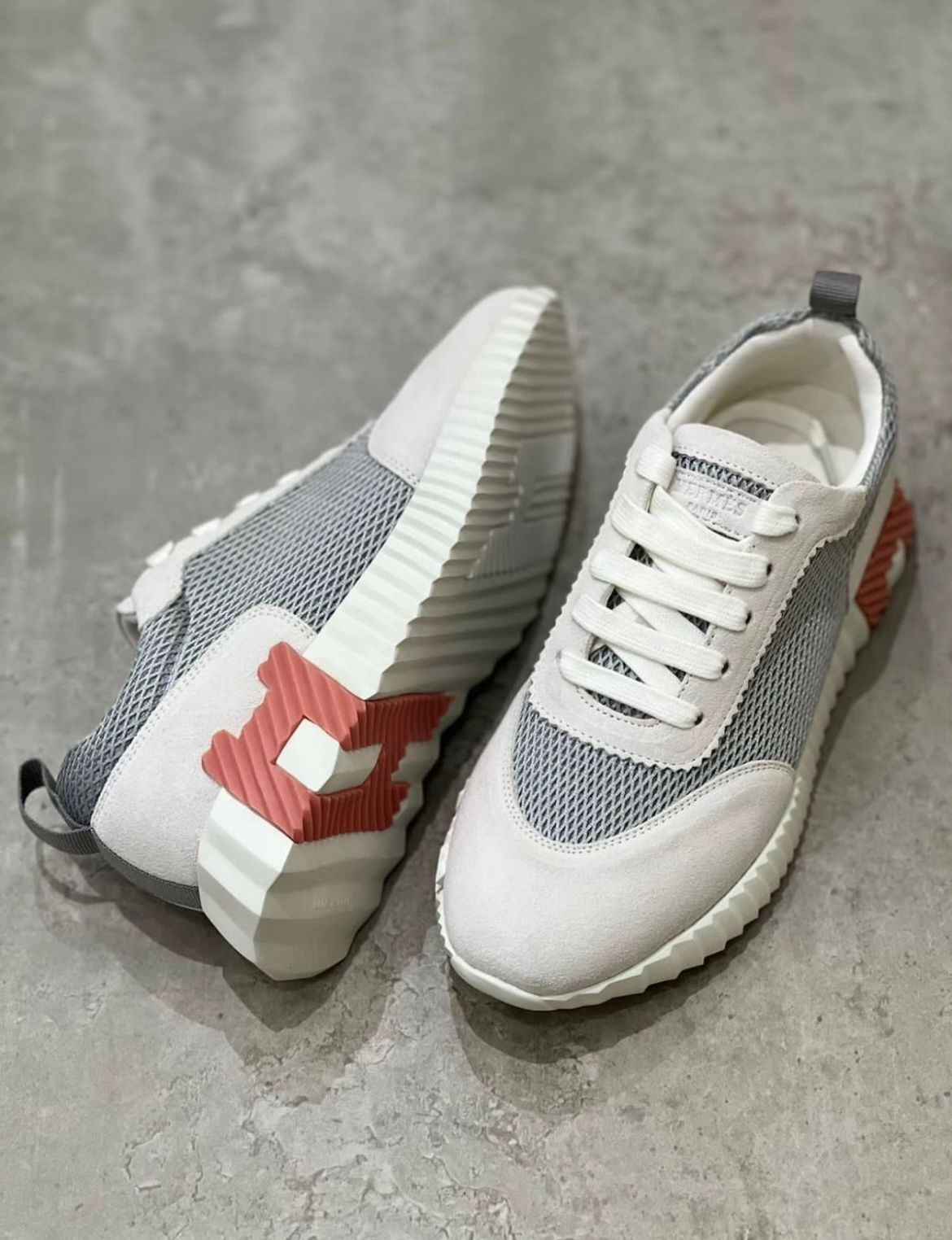 Bouncing hemers blanc/gris/rose