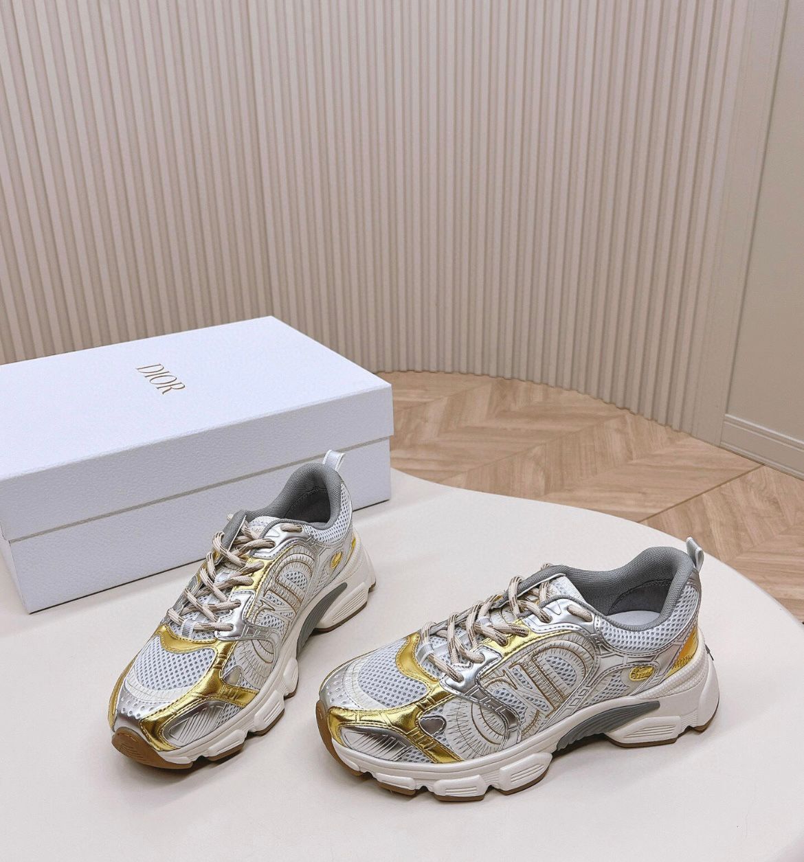 Sneaker Bior Chrono blanc/jaune