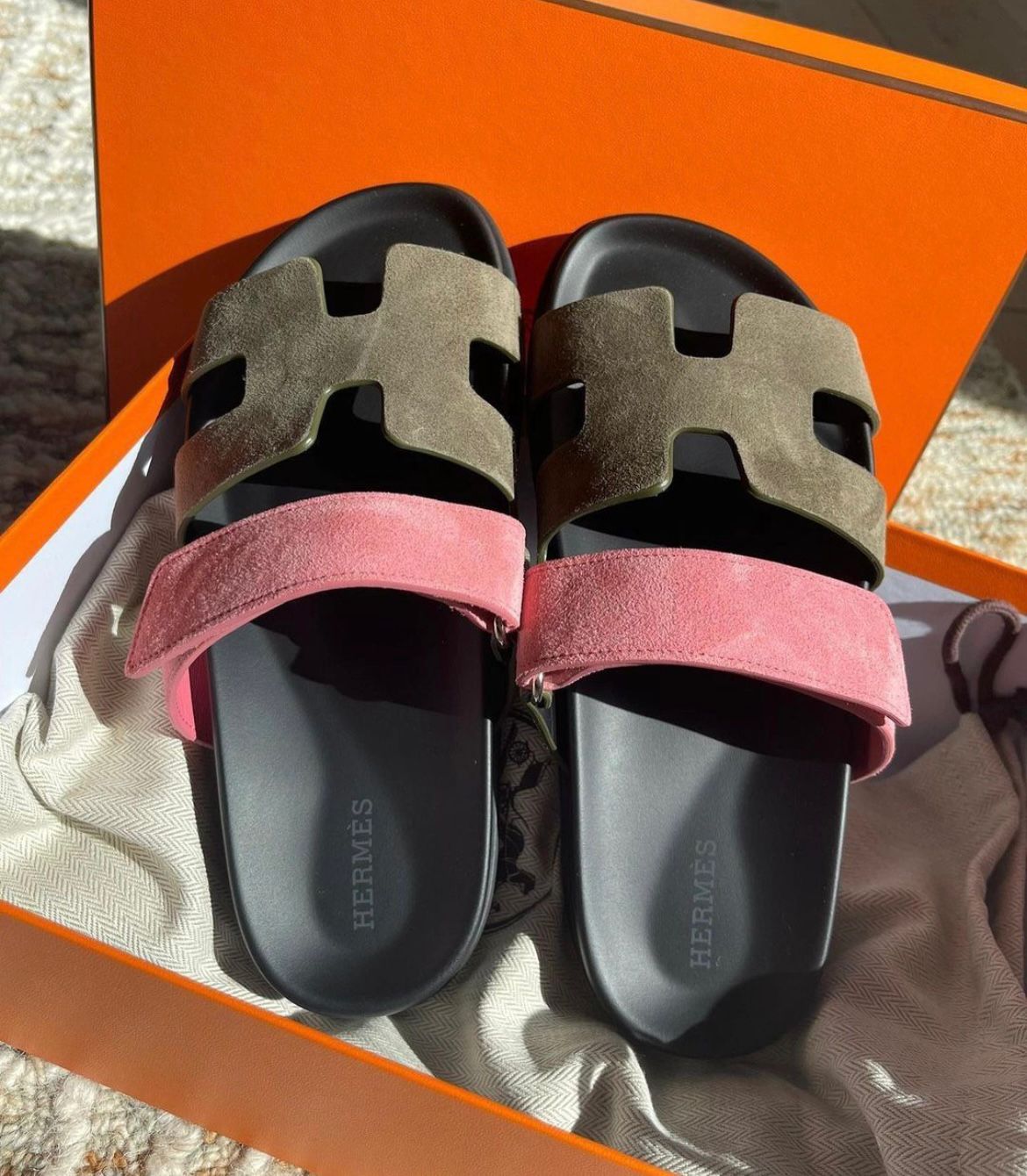 Chypre hemers kaki/rose