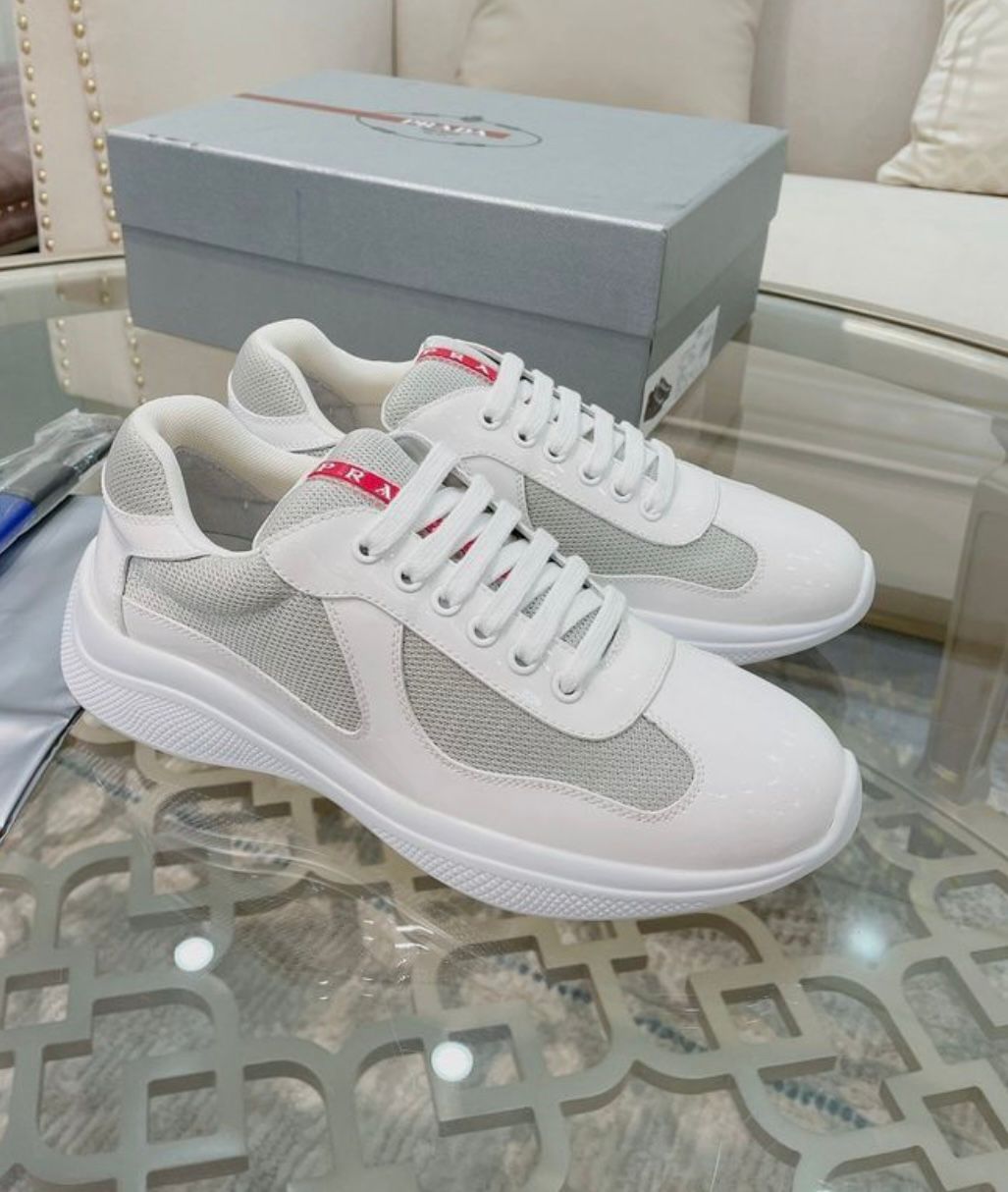 Sneakers cup pada blanc