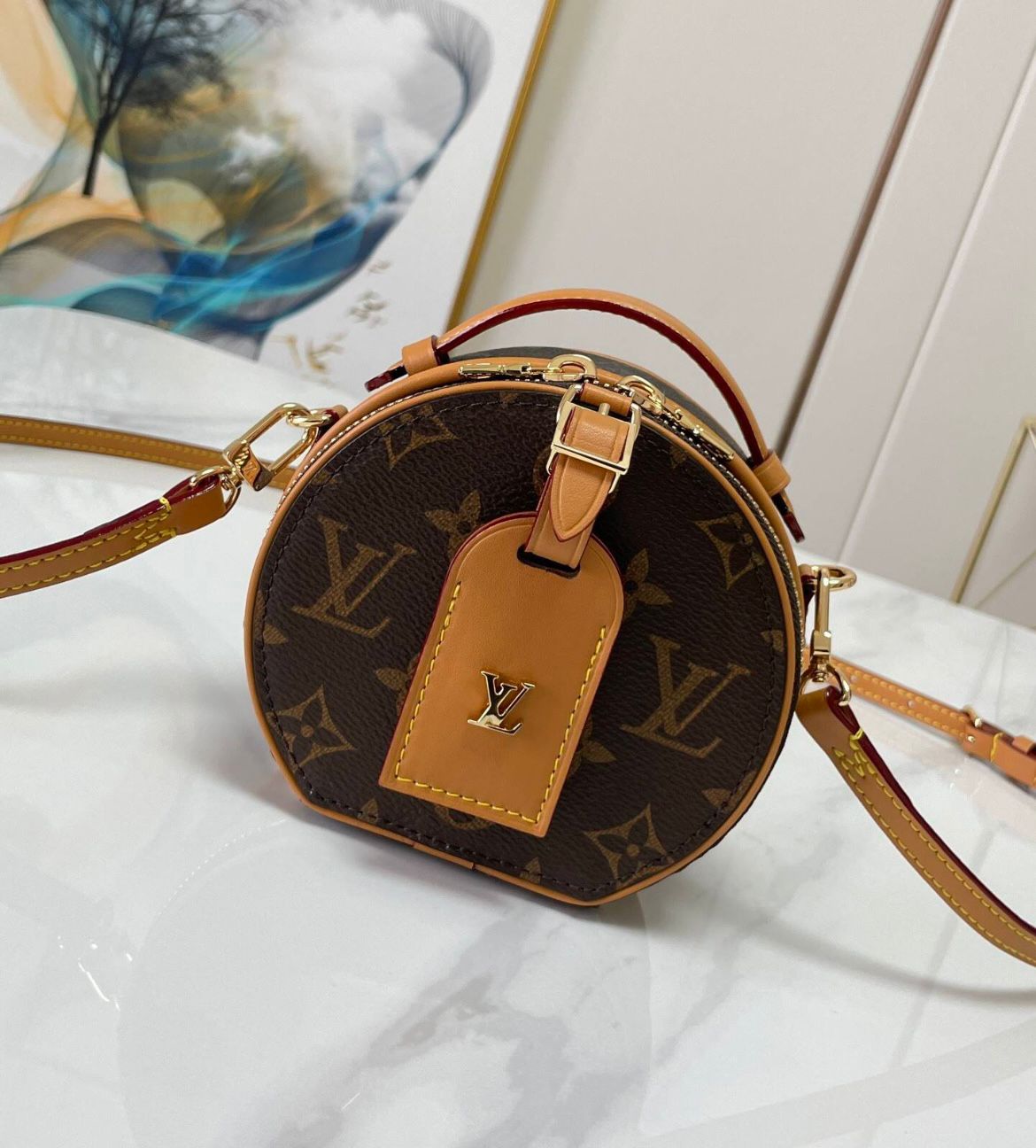 Sac Mini Boîte Chapeau 2 LV