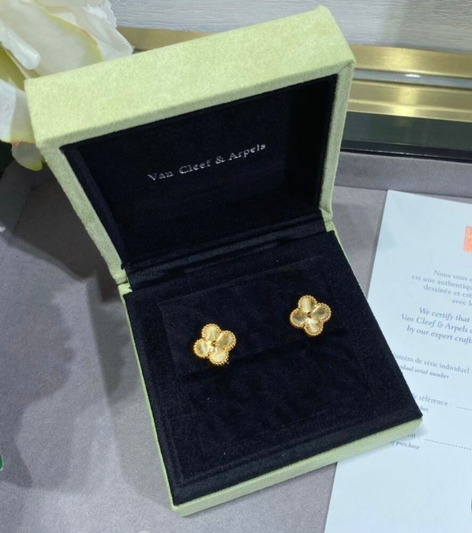 Boucles d’oreilles VC or