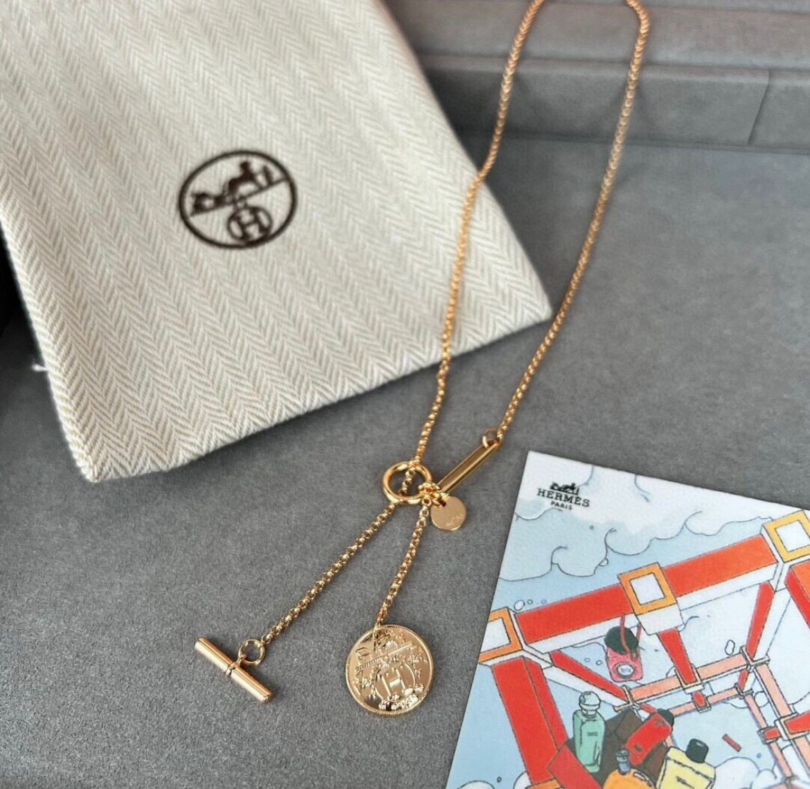 Collier pendentif hemers